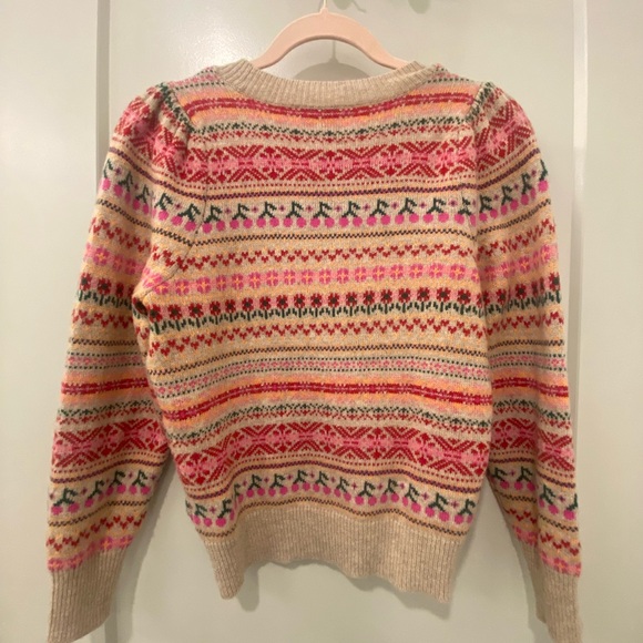 J. Crew Cashmere Holiday Themed Sweater - Picture 4 of 4